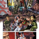 Anteprima di "Legion of Super-Heroes" (vol.VII) #1, disegni di Francis Portela